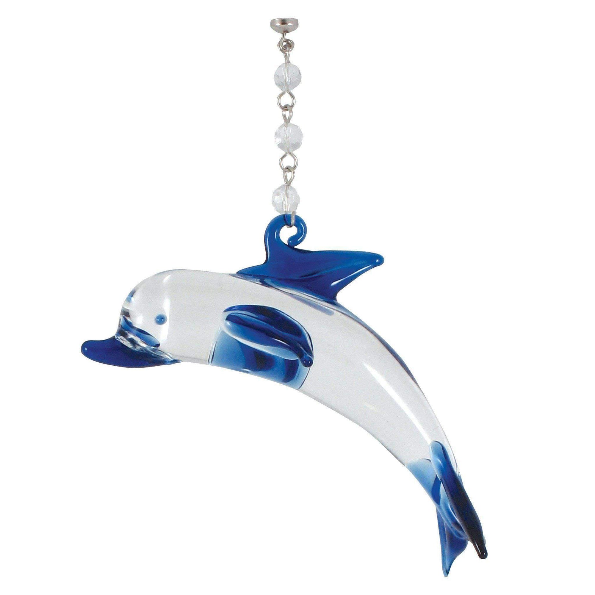 DOLPHIN (Set/3) MAGNETIC COASTAL ORNAMENT - Magnetic Chandelier Accessory TrimKit® - MagTrim Designs LLC