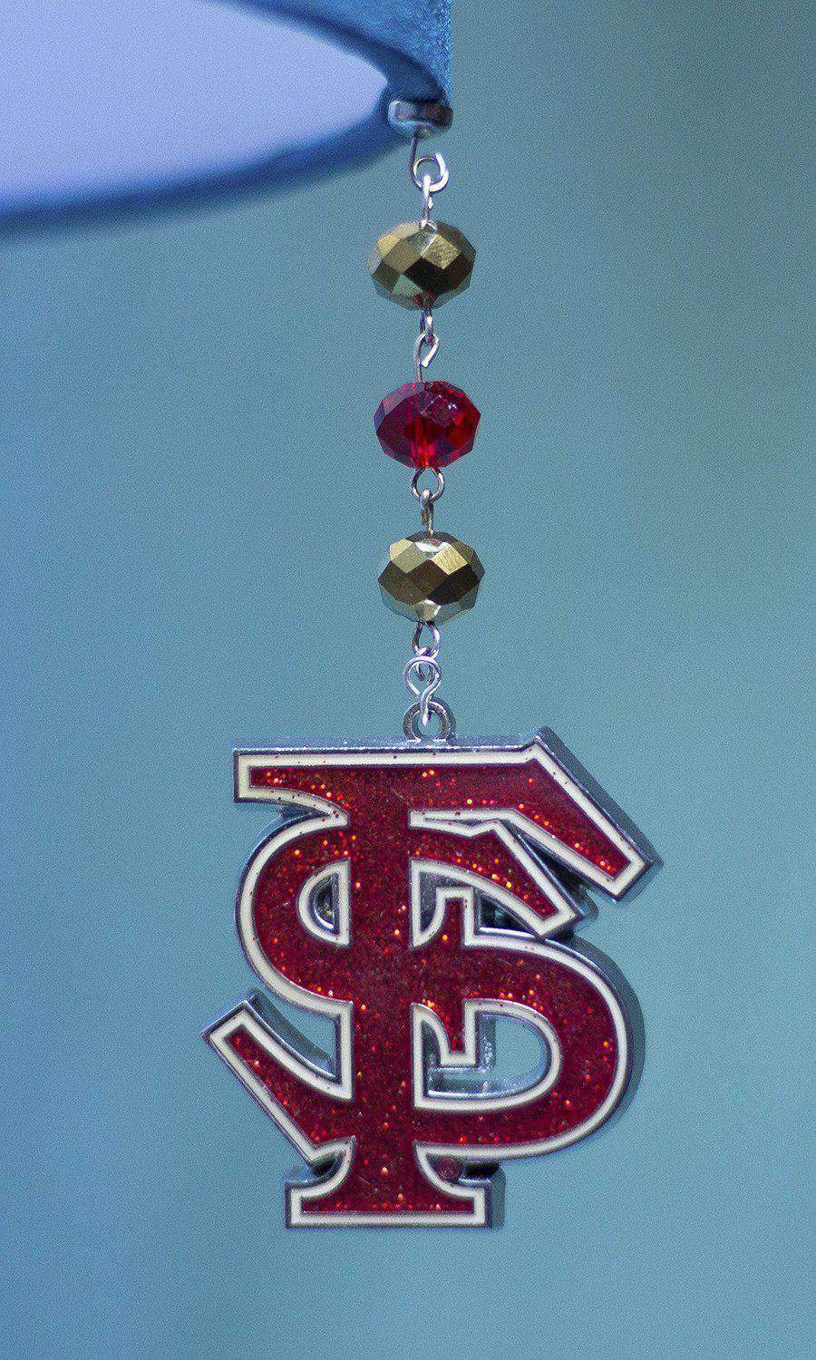 Florida State University - BLING (set of 3) MAGNETIC ORNAMENT - MagTrim Designs LLC