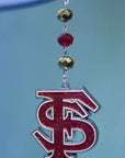 Florida State University - BLING (set of 3) MAGNETIC ORNAMENT - MagTrim Designs LLC