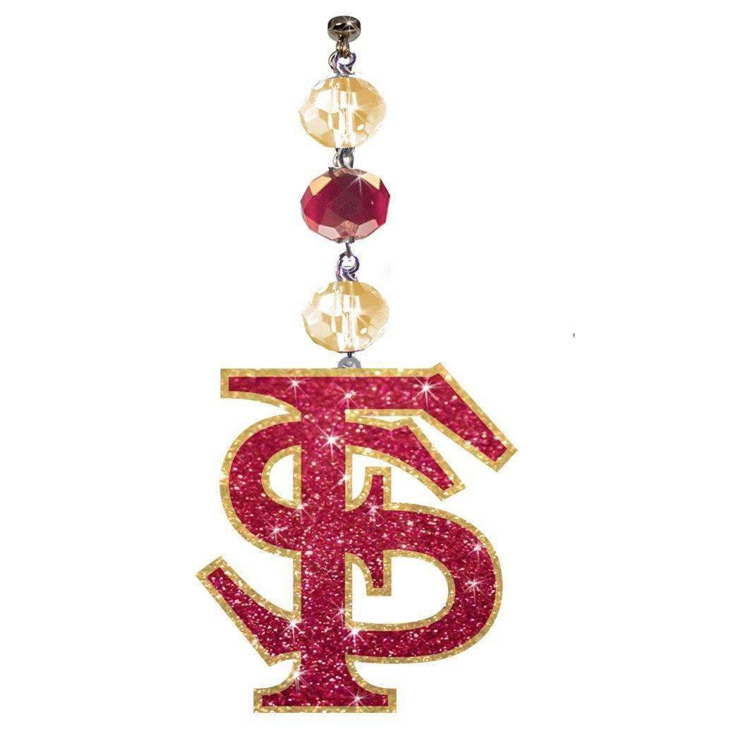 Florida State University - BLING (set of 3) MAGNETIC ORNAMENT - MagTrim Designs LLC