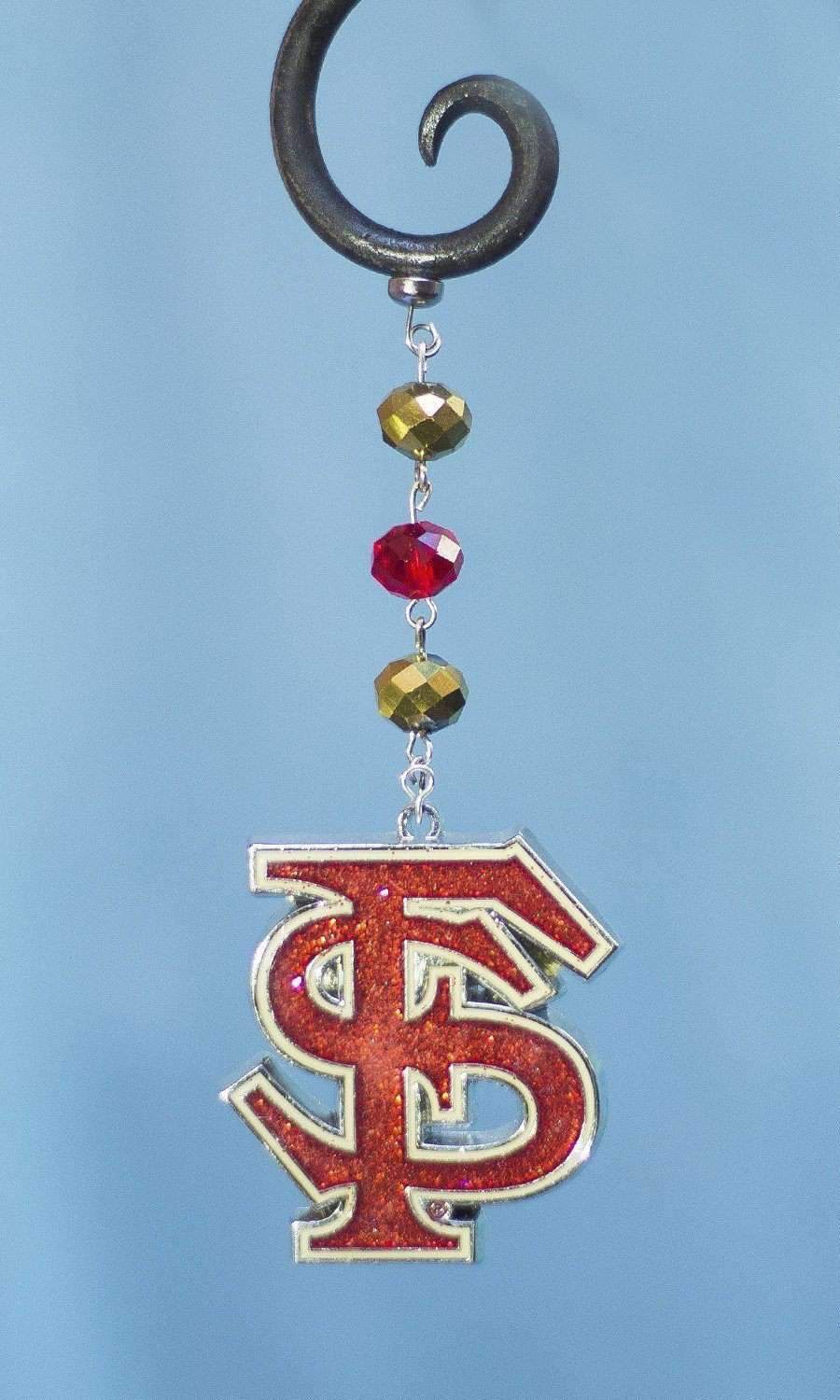 Florida State University - BLING (set of 3) MAGNETIC ORNAMENT - MagTrim Designs LLC