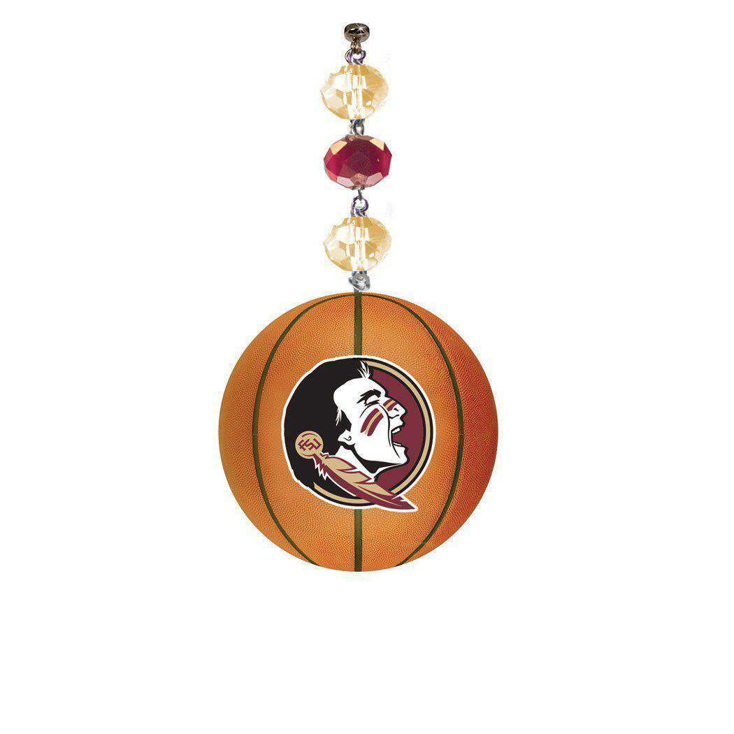 Florida State University - Logo BASKETBALL - MAGNETIC ORNAMENT - MagTrim Designs LLC