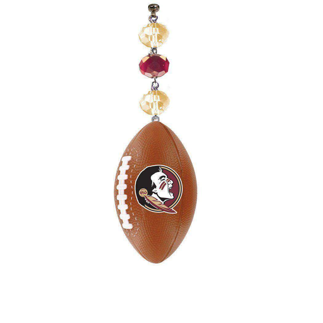 Florida State University - Logo FOOTBALL - MAGNETIC ORNAMENT - MagTrim Designs LLC