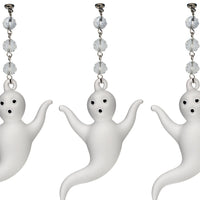 GHOST (Set/3) MAGNETIC HALLOWEEN ORNAMENT - Magnetic Chandelier Accessory TrimKit® - MagTrim Designs LLC