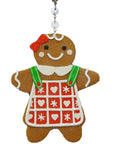 GINGERBREAD GIRL (Set/3) MAGNETIC CHANDELIER ORNAMENT - MagTrim Designs LLC