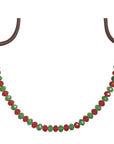 HOLIDAY CHANDELIER MAKEOVER KIT - (3) Green Holly + (3) 12" Red/Green Garland - MagTrim Designs LLC