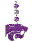 Kansas State University - BLING (set of 3) MAGNETIC ORNAMENT - MagTrim Designs LLC