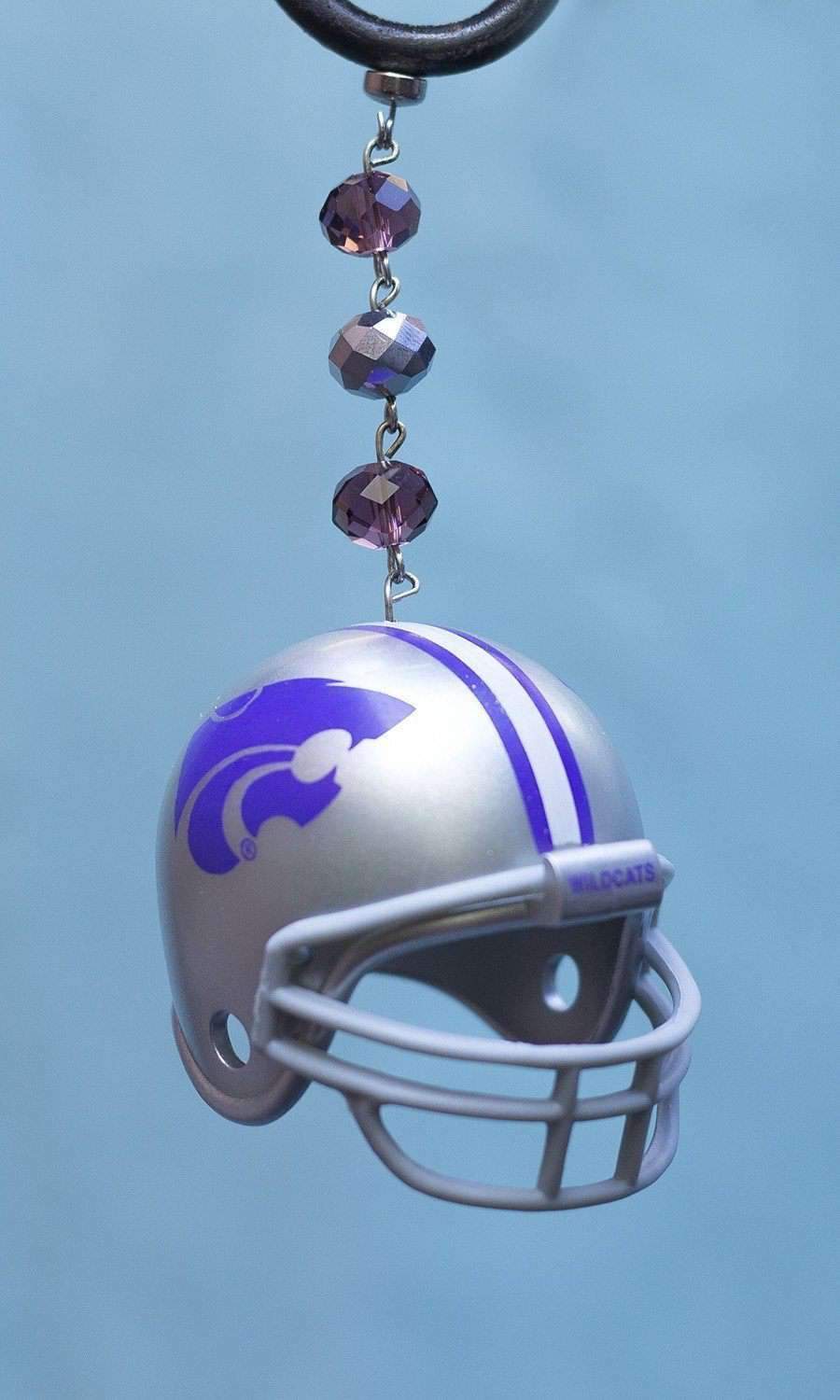 Kansas State University - Helmet (set of 3) MAGNETIC ORNAMENT - MagTrim Designs LLC