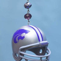 Kansas State University - Helmet (set of 3) MAGNETIC ORNAMENT - MagTrim Designs LLC