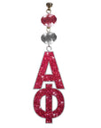 Logo Bling - Alpha Phi (Set of 3) MAGNETIC ORNAMENT - MagTrim Designs LLC