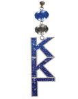 Logo Bling - Kappa Kappa Gamma (Set of 3) MAGNETIC ORNAMENT - MagTrim Designs LLC