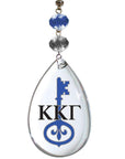 Logo Crystal - Badge - Kappa Kappa Gamma (Set of 3) MAGNETIC ORNAMENT - MagTrim Designs LLC