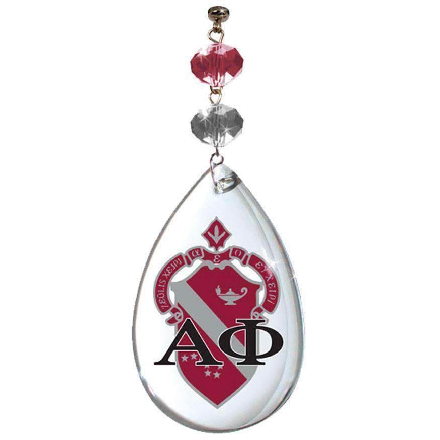 Logo Crystal - Crest- Alpha Phi (Set of 3) - MagTrim Designs LLC