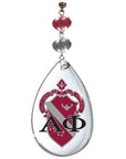 Logo Crystal - Crest- Alpha Phi (Set of 3) - MagTrim Designs LLC