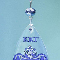 Logo Crystal - Crest - Kappa Kappa Gamma (Set of 3) MAGNETIC ORNAMENT - MagTrim Designs LLC