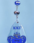 Logo Crystal - Crest - Kappa Kappa Gamma (Set of 3) MAGNETIC ORNAMENT - MagTrim Designs LLC