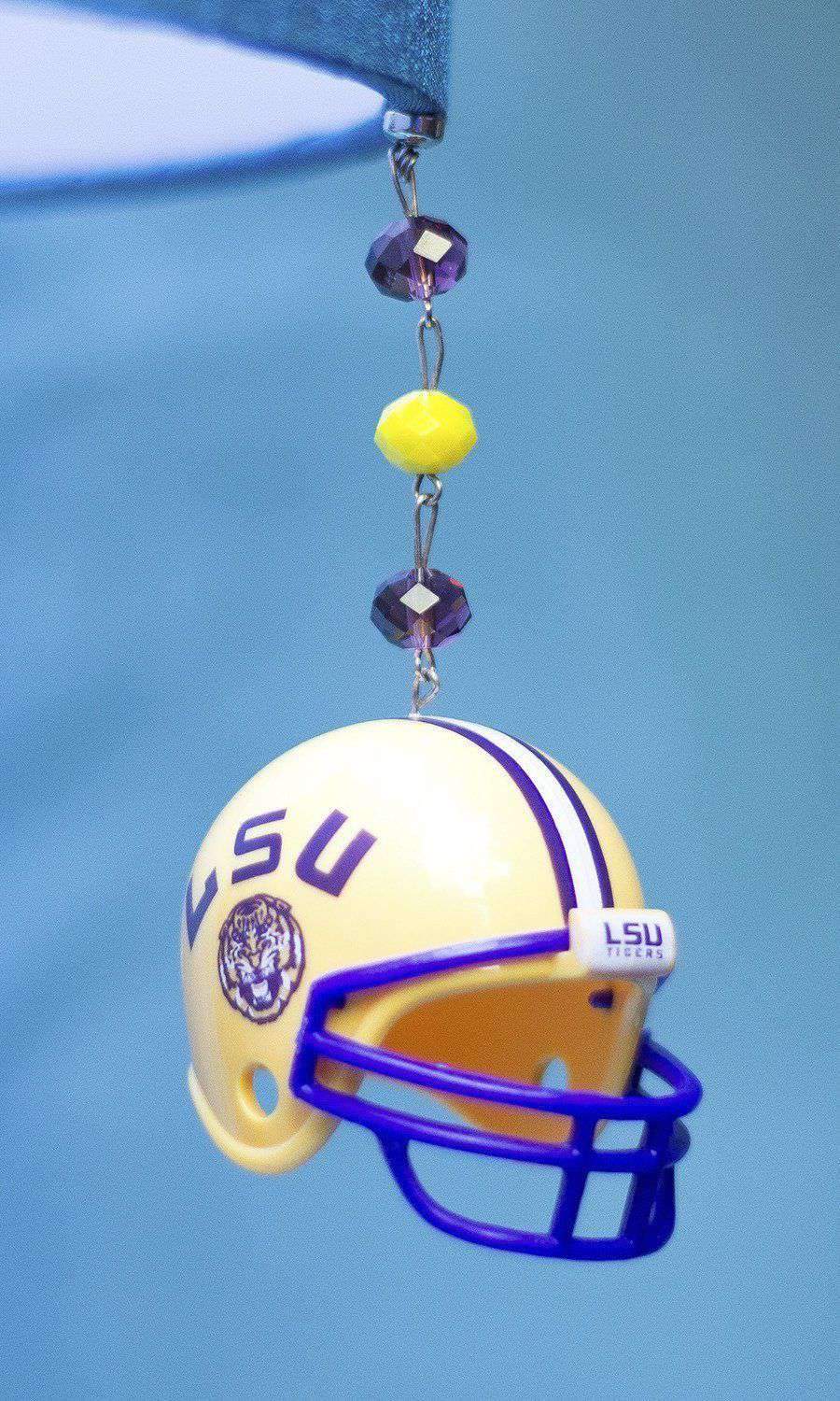 Louisiana State University - Large Helmet - MAGNETIC ORNAMENT (SET/3) - MagTrim Designs LLC