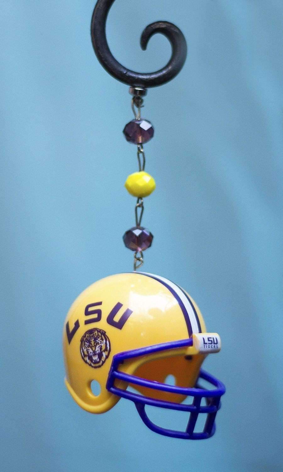 Louisiana State University - Large Helmet - MAGNETIC ORNAMENT (SET/3) - MagTrim Designs LLC