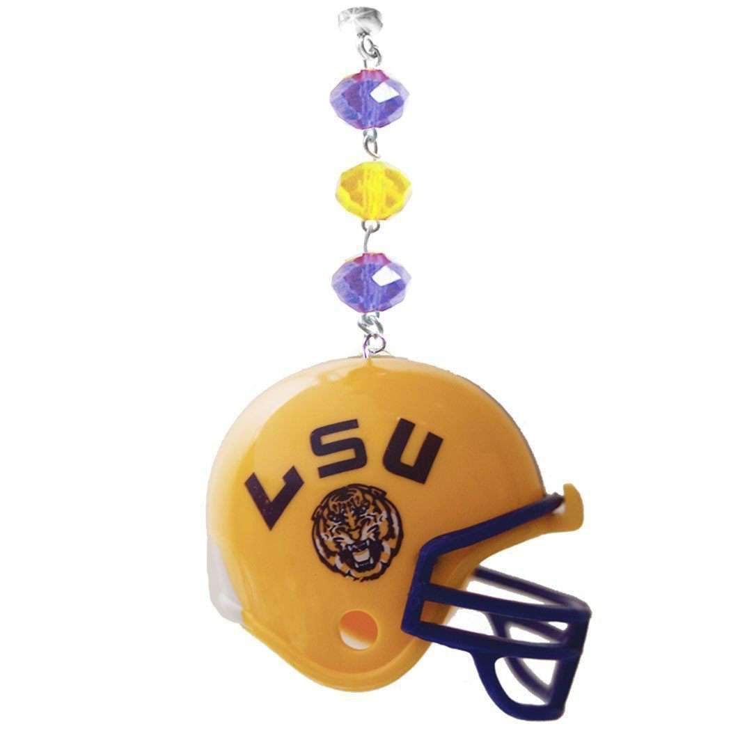 Louisiana State University - Large Helmet - MAGNETIC ORNAMENT (SET/3) - MagTrim Designs LLC