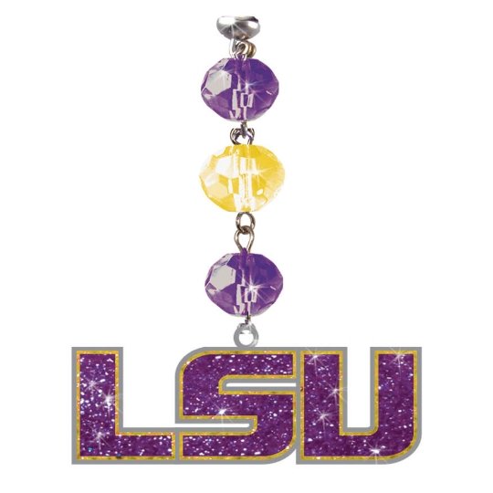 Louisiana State University - Logo Bling - MAGNETIC ORNAMENT (SET/3) - MagTrim Designs LLC