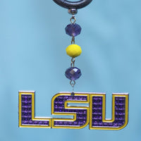 Louisiana State University - Logo Bling - MAGNETIC ORNAMENT (SET/3) - MagTrim Designs LLC