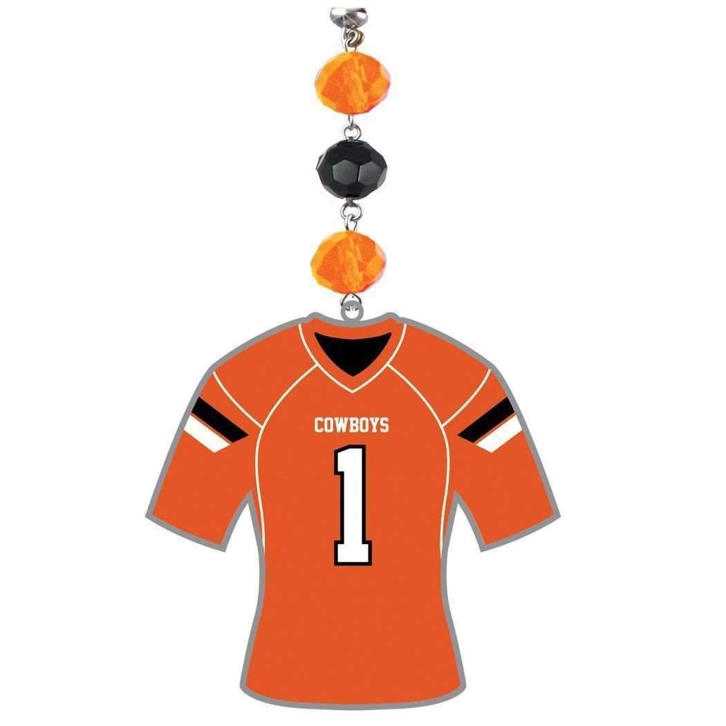 Oklahoma State University - Jersey (set of 3) MAGNETIC ORNAMENT - MagTrim Designs LLC