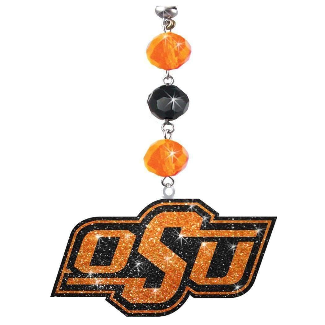 Oklahoma State University - Logo Bling (set of 3) MAGNETIC ORNAMENT - MagTrim Designs LLC