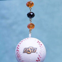 Oklahoma State University - Team BASEBALL (set of 3) MAGNETIC ORNAMENT - MagTrim Designs LLC