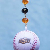 Oklahoma State University - Team BASEBALL (set of 3) MAGNETIC ORNAMENT - MagTrim Designs LLC