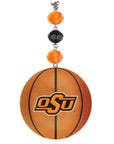 Oklahoma State University - Team BASKETBALL (set of 3) MAGNETIC ORNAMENT - MagTrim Designs LLC