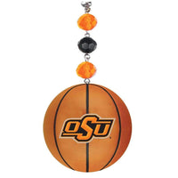 Oklahoma State University - Team BASKETBALL (set of 3) MAGNETIC ORNAMENT - MagTrim Designs LLC