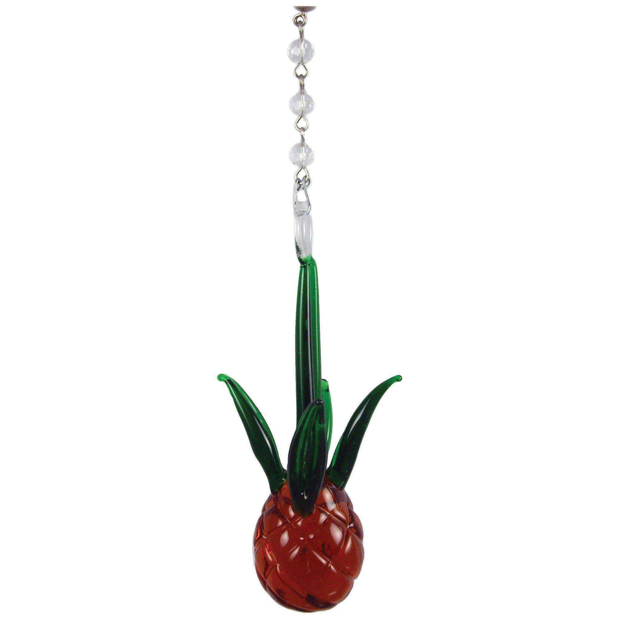 PINEAPPLE (Set/3) MAGNETIC COASTAL ORNAMENT - Magnetic Chandelier Accessory TrimKit® - MagTrim Designs LLC