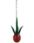 PINEAPPLE (Set/3) MAGNETIC COASTAL ORNAMENT - Magnetic Chandelier Accessory TrimKit® - MagTrim Designs LLC