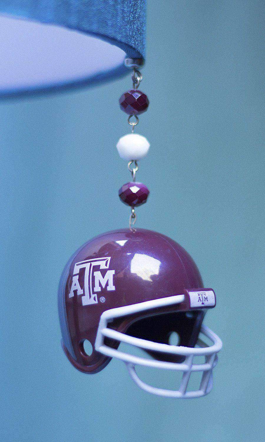 Texas A & M University - Helmet (set of 3) MAGNETIC ORNAMENT - MagTrim Designs LLC