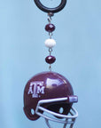 Texas A & M University - Helmet (set of 3) MAGNETIC ORNAMENT - MagTrim Designs LLC