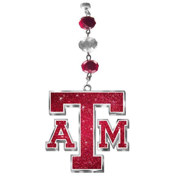 Texas A & M University - Logo Bling (set of 3) MAGNETIC ORNAMENT - MagTrim Designs LLC