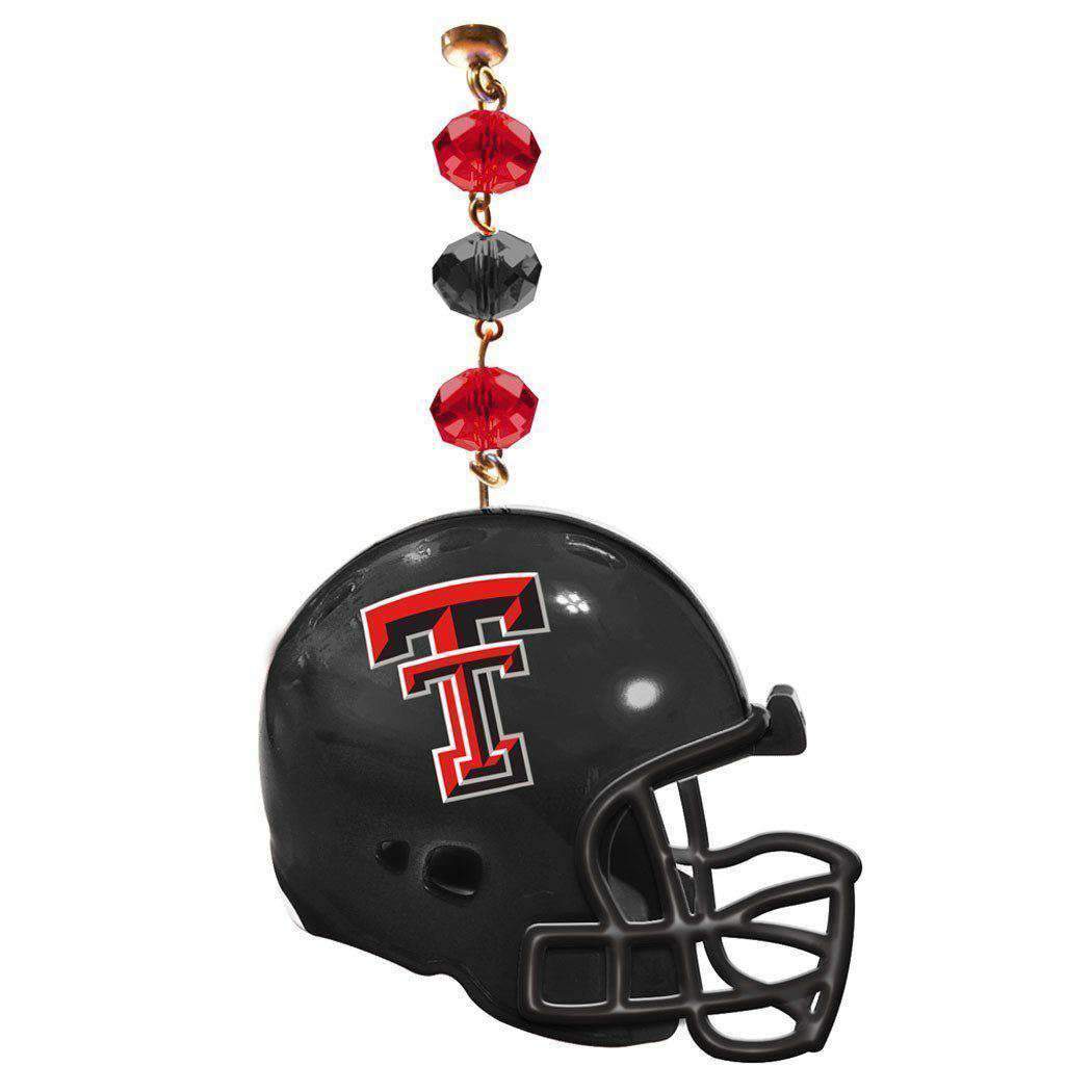 Texas Tech - Helmet (set of 3) MAGNETIC ORNAMENT - MagTrim Designs LLC