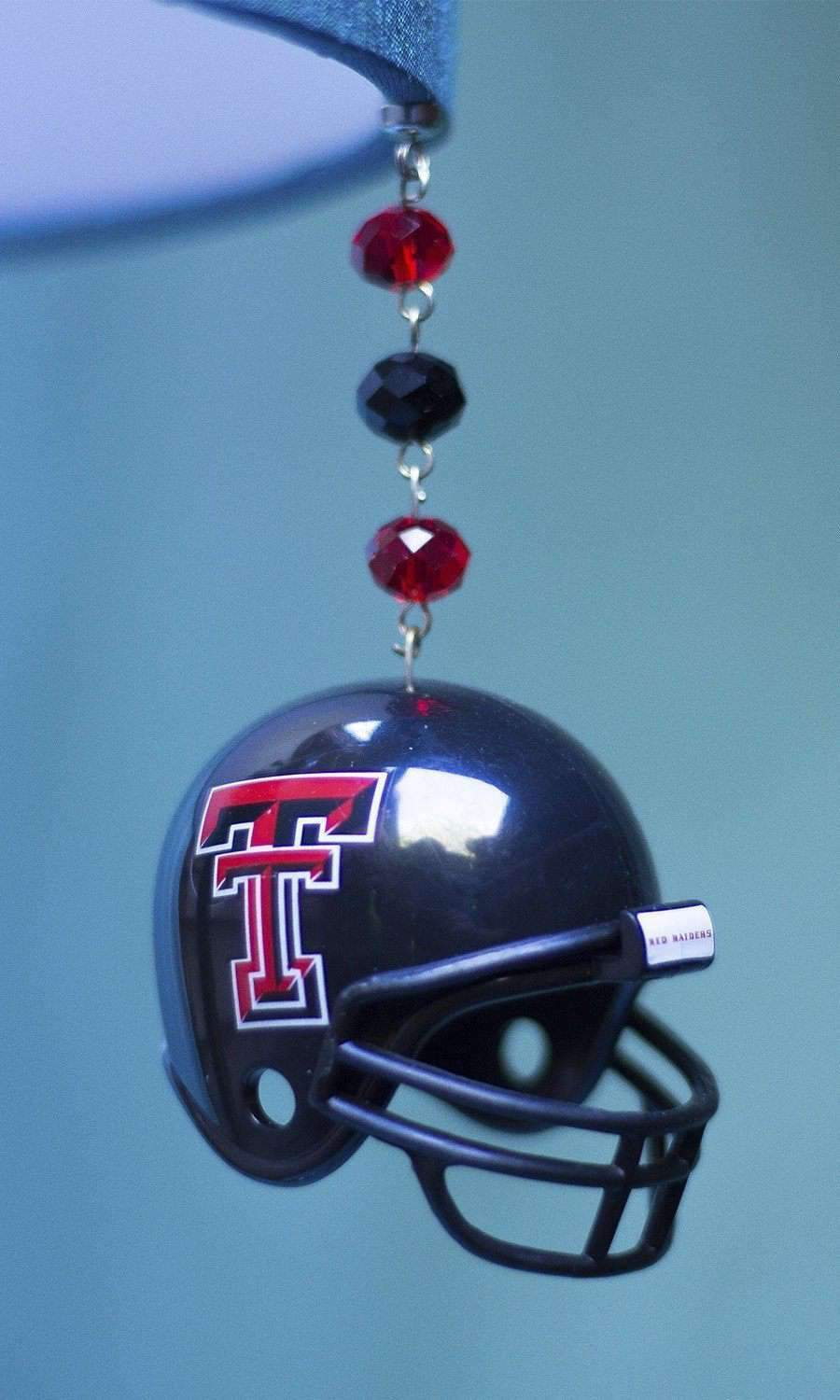 Texas Tech - Helmet (set of 3) MAGNETIC ORNAMENT - MagTrim Designs LLC