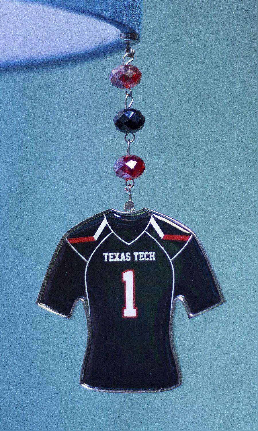 Texas Tech University - Jersey (set of 3) MAGNETIC ORNAMENT - MagTrim Designs LLC