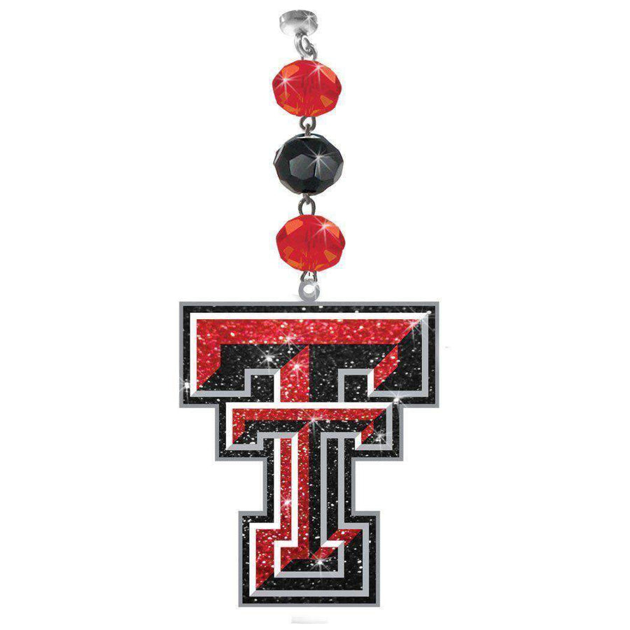 Texas Tech University - Logo Bling (set of 3) MAGNETIC ORNAMENT - MagTrim Designs LLC