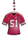 University of Alabama - Jersey MAGNETIC ORNAMENT (SET/3) - MagTrim Designs LLC