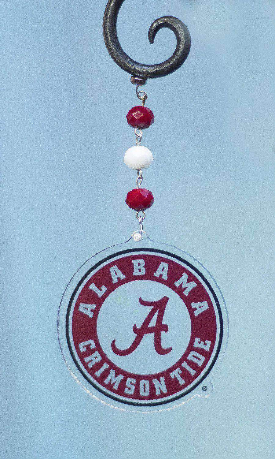 University of Alabama - Logo Acrylic MAGNETIC ORNAMENT (SET/3) - MagTrim Designs LLC