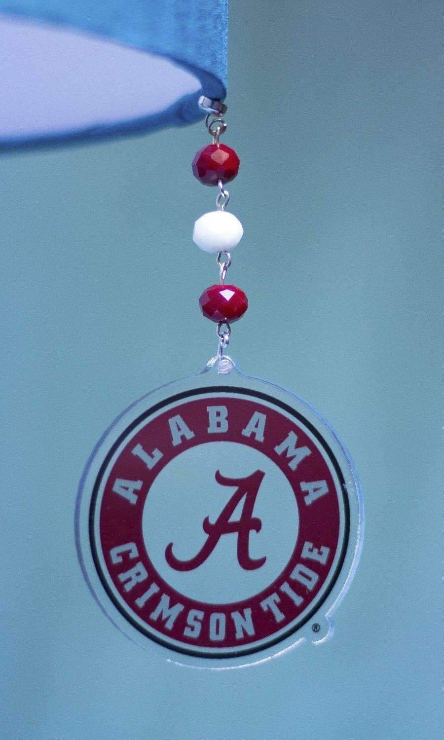 University of Alabama - Logo Acrylic MAGNETIC ORNAMENT (SET/3) - MagTrim Designs LLC