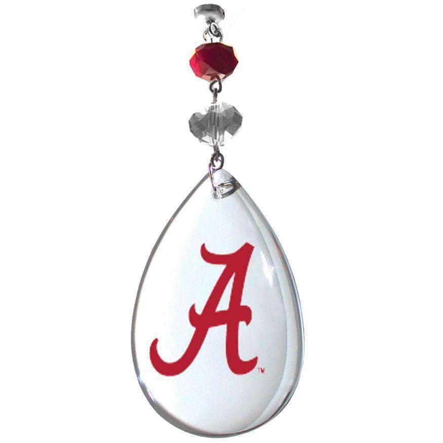 University of Alabama- Logo Crystal - MAGNETIC ORNAMENT (SET/3) - MagTrim Designs LLC