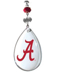 University of Alabama- Logo Crystal - MAGNETIC ORNAMENT (SET/3) - MagTrim Designs LLC