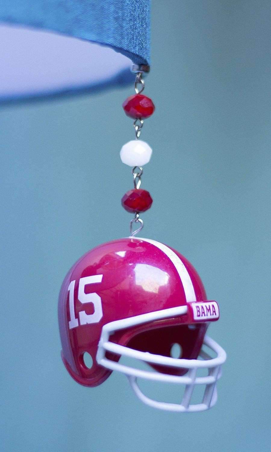 University of Alabama - Logo HELMET - MAGNETIC ORNAMENT (SET/3) - MagTrim Designs LLC