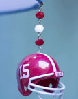 University of Alabama - Logo HELMET - MAGNETIC ORNAMENT (SET/3) - MagTrim Designs LLC