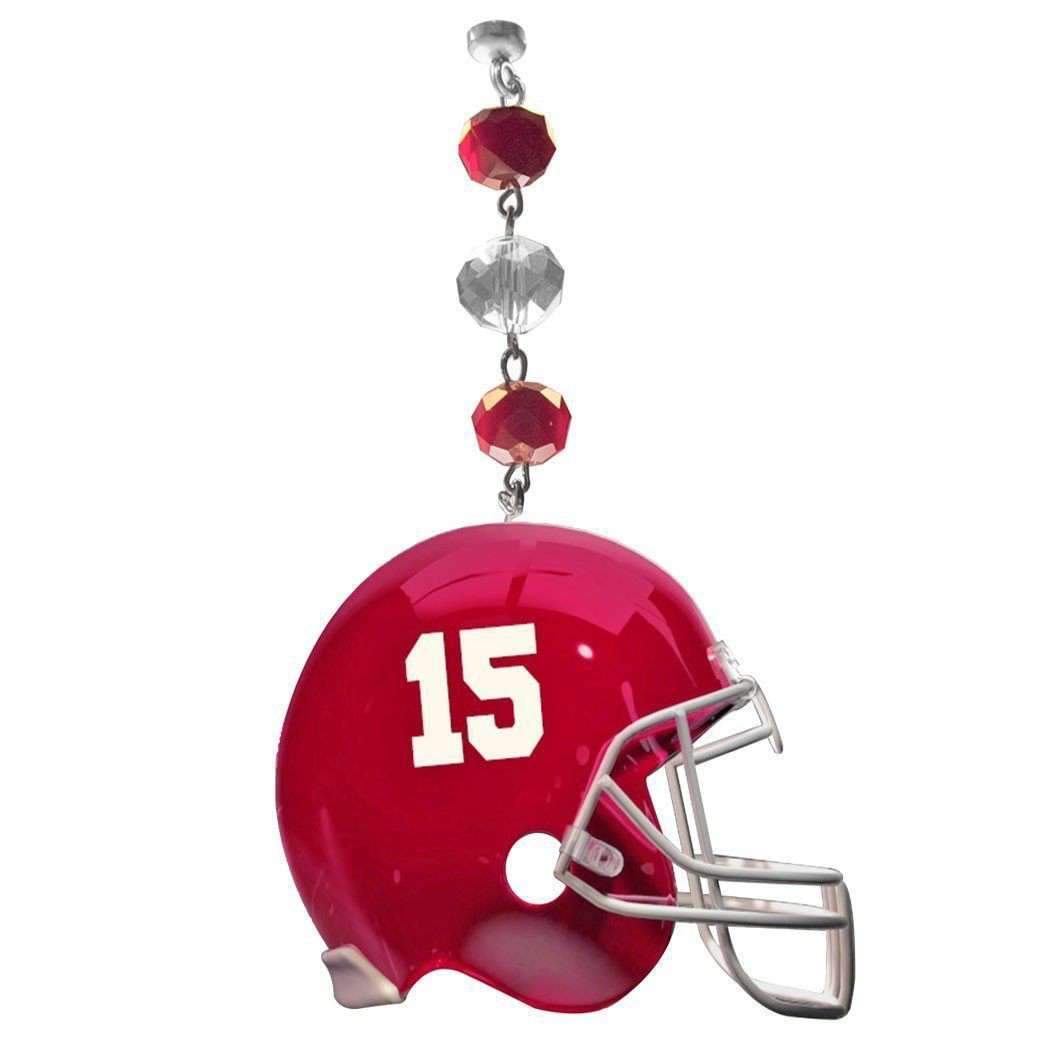 University of Alabama - Logo HELMET - MAGNETIC ORNAMENT (SET/3) - MagTrim Designs LLC