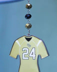 University of Central Florida - Jersey (set of 3) MAGNETIC ORNAMENT - MagTrim Designs LLC