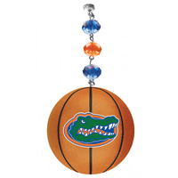 University of Florida - Logo BASKETBALL (Set of 3) MAGNETIC ORNAMENT - MagTrim Designs LLC